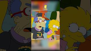 Milhouse saves Lisa from a bully😎 simpsons shorts [upl. by Nalehp993]