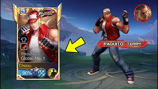 BYE CHOU KOF 3RD PHASE PAQUITO IS INSANE  Mobile Legends [upl. by Ettesyl]