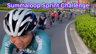 Sprint challenge  Summaloop peloton damai [upl. by Adnerak482]