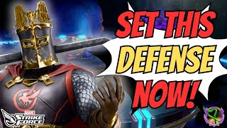 UNBEATABLE DEFENSE  Rematch From Last Week  MARVEL Strike Force  MSF [upl. by Parker268]