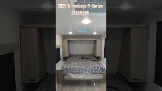 NEW Bunkhouse  2025 Winnebago MSeries 2326MBBH [upl. by Ariaj411]