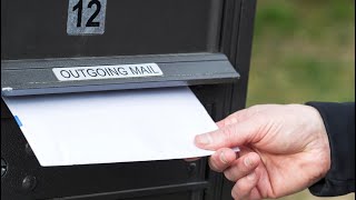 US Postal Service urges voters to mail ballots early [upl. by Einahpets]