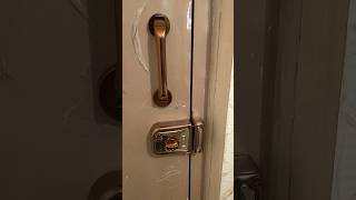 Main Door Lock fitting Door me lock kaise lagate hai [upl. by Ellocin96]