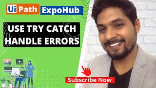 UiPath Tutorial  Uipath Try Catch Example 2020 [upl. by Pitarys]