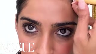 Sonam Kapoors ’90s Bollywood Beauty Routine [upl. by Zaragoza]