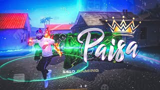 Paisa Free Fire Montage  Trending Song 🔥 free fire song  free fire status [upl. by Ttoile376]