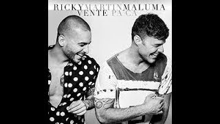 Ricky Martin  Vente Pa Ca ft Maluma lyrics [upl. by Keary11]