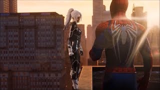 Marvels SpiderMan PS4 Silver Lining Black Cat Return [upl. by Talanta273]