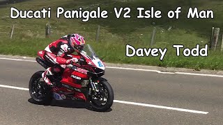 Davey Todd Ducati Panigale Isle of Man TT 2024 [upl. by Rosenzweig520]