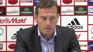 Interviews amp Pressekonferenz nach DerbyNiederlage [upl. by Solegnave]