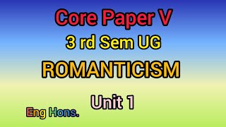 RomanticismEnglish Literature Main ThemesNotable Poets With Their works [upl. by Sabas]