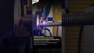 Stainless Steel Bellow Flexi Hose Welding – Horizontal Circular Welder in Action by Nikit Engineers [upl. by Tilney161]