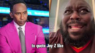 Faizon Love DESTROYS Stephen A Smith AGAIN [upl. by Erodoeht254]