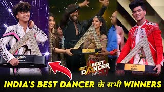 All Season Winner of India Best Dancer Season 1 To Season 3  IBD Season 3 Winner  Samarpan Lama [upl. by Anec]