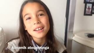 Lekcja grenlandzkiego  Greenlandic language lesson [upl. by Ronoc]