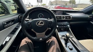 2014 Lexus IS350 F Sport POV Drive [upl. by Hallagan]