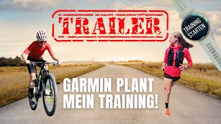 Trailer Selbstexperiment  7 Tage Training nach Garmin Vorschlägen RadsportLaufsport [upl. by Aleekat846]