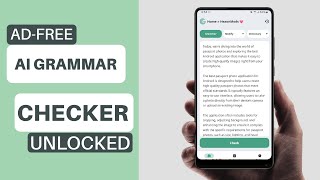 Best Free Ai Grammar Checker App for Android [upl. by Akiaki]