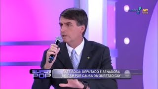 Briga entre Felipeh Bolsonaro e Agnaldo Timóteo no Super Pop 22 [upl. by Norvol]