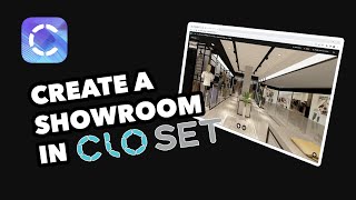 Creating a Virtual Showroom in CLOSET with your CLO Garments [upl. by Samid323]