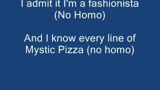 No Homo LYRICS The Lonely Island [upl. by Elaen505]