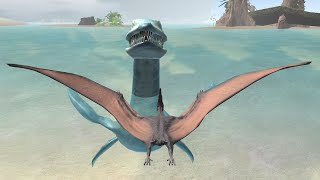 Pterodactyl Vs All Boss  Ultimate Dinosaur Simulator By Gluten Free Games [upl. by Leoj312]