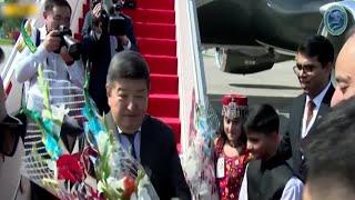 Kyrgyzstan premier arrives in Islamabad ahead of allimportant SCO summit [upl. by Orips69]