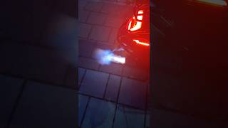 Vespa sprint akrapovic 80cc flames [upl. by Gnihc160]