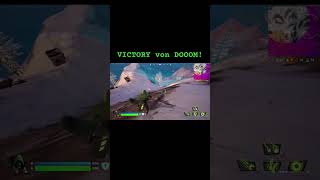 VICTORY von DOOM Full vid on my channel❗️fortnite gameplay spaceboyfn shorts [upl. by Layney]