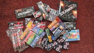 Unboxing pyrotechniky 202324 part 1 davkopyro [upl. by Pacificas795]