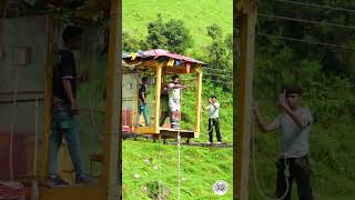 BUNGY JUMP  BUNGEE JUMPING ON SUSPENSION BRIDGE  BUNGEE JUMPING  ADVENTURE ACTIVITIES IN HIMACHAL [upl. by Mert64]