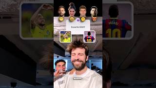 Neymar VS Celine VS pique VS Messi 🤭🤙 football challenge snapchat [upl. by Lenoel799]