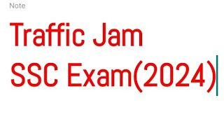 Traffic Jam Paragraph for SSC 2024 [upl. by Niuqram40]