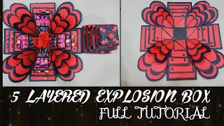 5 LAYER EXPLOSION BOXexplosionbox [upl. by Ekez]