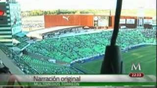 Crónica en vivo de lo que sucedió en el Estadio Corona [upl. by Htinek]