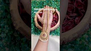 Long haram whatsap 9567318541 wwwsidhasstorecom keralajewellery bridaljewelery [upl. by Dorlisa158]