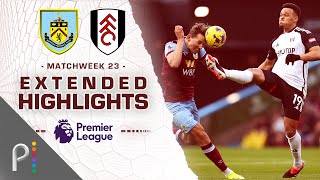 Burnley v Fulham  PREMIER LEAGUE HIGHLIGHTS  232024  NBC Sports [upl. by Mears]