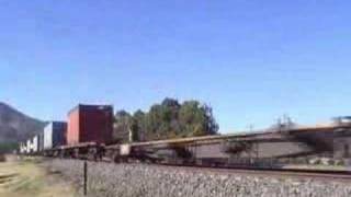 Pacific National Southbound through Kyogle [upl. by Siduhey]