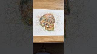 Skull Drawing skulldrawing skullartwork skullart skulls halloweendrawing halloweenart arts [upl. by Issiah923]