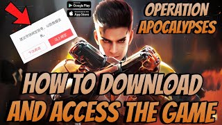 How To Download Operation Apocalypse AKA Hyper Front Guide Downloading Link 🔗 [upl. by Skees]