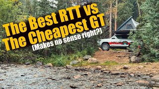 Why Pay More Comparing a 100 Ground Tent to a 4000 Rooftop Tent [upl. by Raynell]