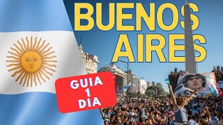 BUENOS AIRES en 1 DIA Guía completa [upl. by Sibella]