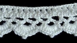 Crochet  BORDE  11 [upl. by Anaert962]