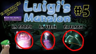 6 Fantasmas 1 video spooky  Luigis Mansion [upl. by Yak]