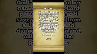 A prayer to let the Lord know that you need him shorts prayer [upl. by Pickford639]