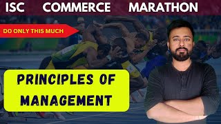 Principles of Management REVISION  ISC Commerce Class 12  ISC Commerce Chapter 6 [upl. by Ynaffat161]