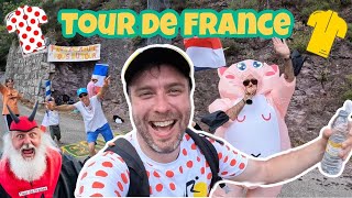 I Raced Against The Peloton in The Tour de France 🟡🇫🇷 [upl. by Hefter]