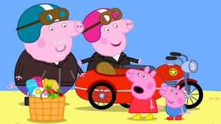 La moto di nonna e nonno maiale  Peppa Pig Italiano Episodi completi [upl. by Sinnaiy425]