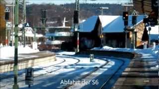 🔵 Starnberg  Münchner SBahn  Regionalzug mit BR 111  ⛄ ⛵ [upl. by Yrhcaz182]