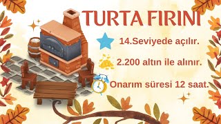 MAKİNELERTURTA FIRINI 🥧 Hay Day Çiftlik hayday [upl. by Litt]